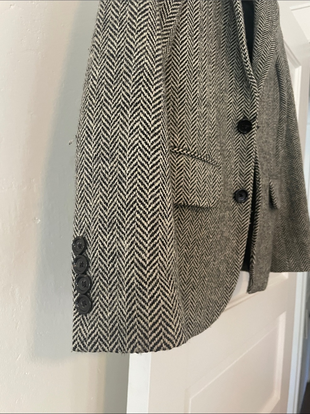 Crewcuts Wool Tweed Blazer Jacket - Picture 3 of 11